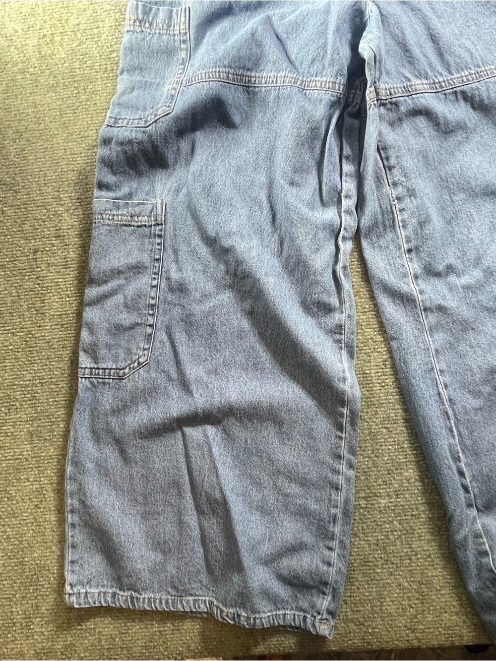 lilt Light Blue Denim‎ jumpsuit  XL(14/16) - Picture 5 of 13